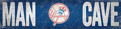 لافتة MLB New York Yankees للجنسين New York Yankees Man Cave 6x24، الفريق، 6 x 24 in Saudi Arabia