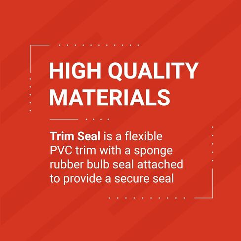 Trim-Lok DDA1501-25 EPDM مزدوج التحمل المطاط/المعادن، يناسب الحافة 0.040 بوصة - 0.100 بوصة، 0.523 بوصة طول الرفرف in Kuwait