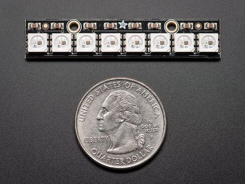 عصا Adafruit NeoPixel لـ Arduino - 8 x WS2812 5050 RGB LED مع برامج تشغيل مدمجة in Saudi Arabia