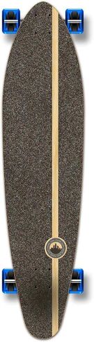 لوح تزلج Yocaher Punked Graphic Kicktail Complete Longboard، تسونامي، 40 × 9 بوصة in Kuwait