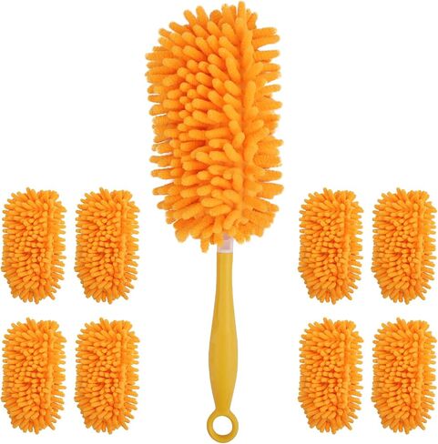 Redones Dusters for Swiffer - Reusable Duster Refill Compatible with Swiffer Hand Duster, 360 Heavy Duty Dusters Refills 8 Pack(Handle is Not Included) in Saudi Arabia
