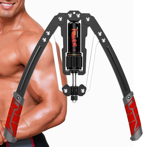 Hydraulic Power Twister Arm Exerciser, Adjustable 22-440lbs, Shoulder Muscle Training Fitness Equipment for Men and Women, Chest Arm Workout Equipment for Biceps, Abdomen and Shoulder in Saudi Arabia