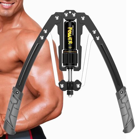 Hydraulic Power Twister Arm Exerciser, Adjustable 22-440lbs, Shoulder Muscle Training Fitness Equipment for Men and Women, Chest Arm Workout Equipment for Biceps, Abdomen and Shoulder in Saudi Arabia
