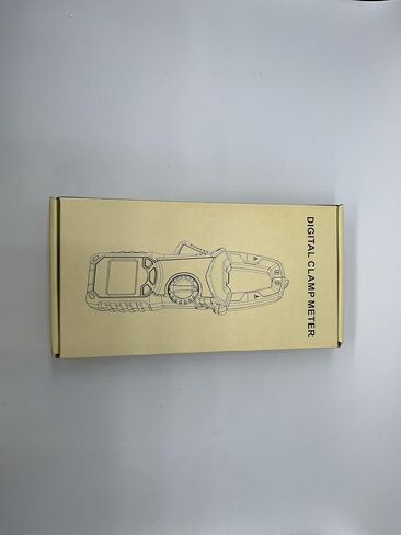 HT206D المشبك متر، 6000 التهم السيارات المدى المتعدد 600A AC / DC الحالي، 600V AC / DC الجهد مع الخلفية LCD، السعة، الاستمرارية، المقاومة، واجب، الثنائيات، Frecruncy، درجة الحرارة، NCV in Saudi Arabia