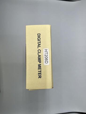 HT206D المشبك متر، 6000 التهم السيارات المدى المتعدد 600A AC / DC الحالي، 600V AC / DC الجهد مع الخلفية LCD، السعة، الاستمرارية، المقاومة، واجب، الثنائيات، Frecruncy، درجة الحرارة، NCV in Saudi Arabia