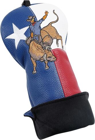Golf Club Covers 3 PCS Or 1PC, Golf Club Head Covers for Woods and Drivers Fairway Hybrid, Golf Head Covers Fit Most Golf Clubs Golf Headcovers Set Texas Punch in Kuwait