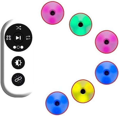 Reaction Training Light Pod, Agile Fitness Light, Illuminate Training with Reaction-Enhancing Speed and Agility Tools, for Football Baseball Basket Ball, Fitness, Boxing, Athletes, Coaches, Gym Physic in Saudi Arabia