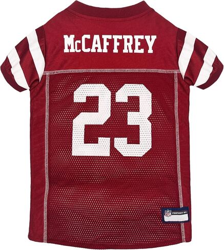 NFLPA Tom Brady PET Jersey، NFL Dog Shirt، مقاس صغير، Tampa Bay Buccaneers Mesh Jersey للكلاب in Saudi Arabia