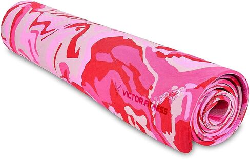 Eco friendly yoga mat made from a premium TPE material that provides non-slip texture perfect for indoor and outdoor workouts. Great for hot yoga, pilates, and Bikram in Saudi Arabia