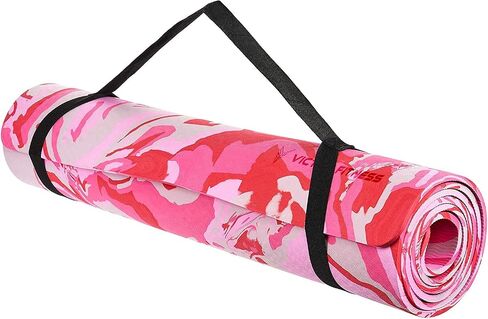 Eco friendly yoga mat made from a premium TPE material that provides non-slip texture perfect for indoor and outdoor workouts. Great for hot yoga, pilates, and Bikram in Saudi Arabia