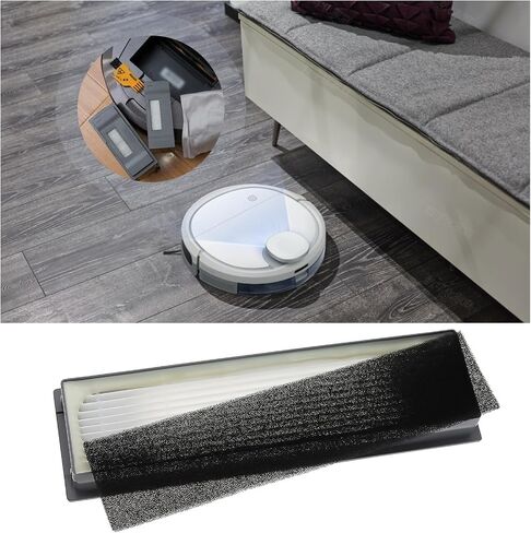 Create idea 3PCS Sweeping Robot Filter 162x47mm Robot Vacuum Cleaner Filter Compatible with Ecovacs Deebot Ozmo 920 950 T8 N8 PRO N8 Sweeping Robot Accessories in Saudi Arabia