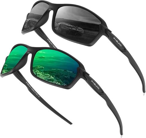 FAGUMA Ultralight Polarized Sports Sunglasses For Men Cycling Driving Fishing Running 100% UV Protection in Saudi Arabia