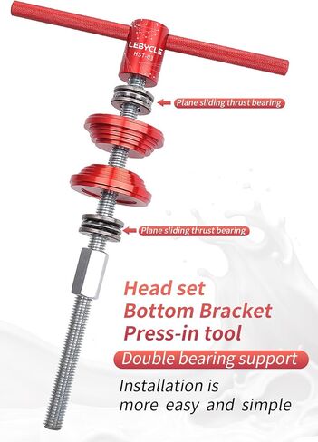 Bike Headset Cup and Bottom Bracket Press Installation Tool,Bike Headset Press-in Tool,Bicycle Repair Accessories Bearing Installer in Saudi Arabia