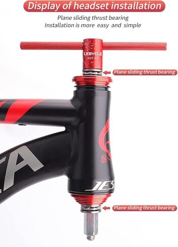 Bike Headset Cup and Bottom Bracket Press Installation Tool,Bike Headset Press-in Tool,Bicycle Repair Accessories Bearing Installer in Saudi Arabia