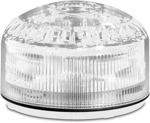 الإشارة الفيدرالية SLM500B StreamLine مجموعة وحدات منخفضة المظهر LED/جهاز صوت، أزرق، قاعدة مطلوبة تباع بشكل منفصل، بولي كربونات in Kuwait