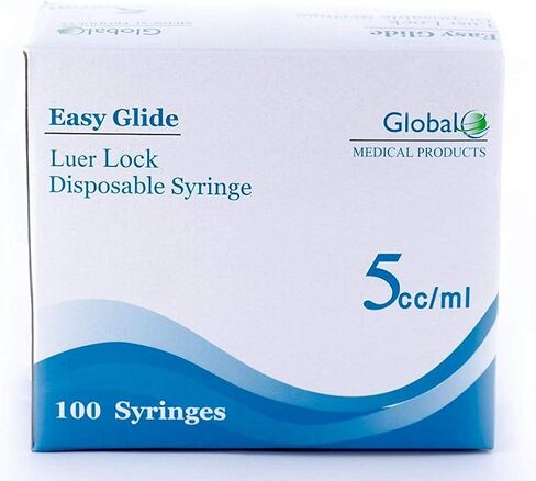 5ml 5cc Syringes Without Needle 100 pcs Syringe MEDINT in Saudi Arabia