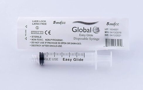 5ml 5cc Syringes Without Needle 100 pcs Syringe MEDINT in Saudi Arabia