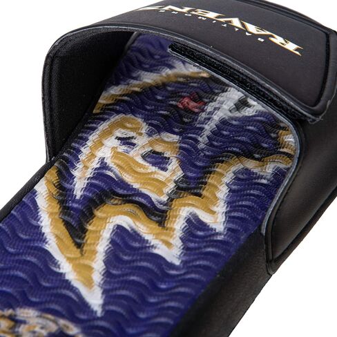 FOCO Baltimore Ravens NFL Mens Wordmark جل سلايد - S in Saudi Arabia