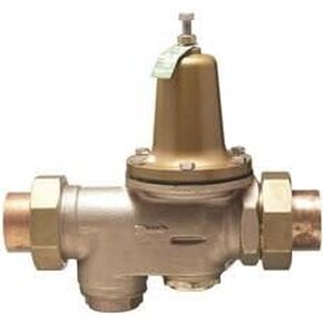 WATTS WATER TECHNOLOGIES WATTS WATER PRESSURE REDUCING VALVE, SERIES LF25AUB, 3/4 IN. 9283
