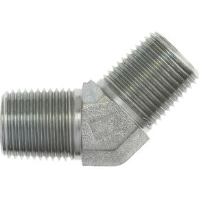 5501-06-06-FG تركيب أنبوب الكوع من الفولاذ المطروق 45 درجة، 3/8 بوصة -18 NPTF × 3/8 بوصة -18 خيط NPTF، 3/8 بوصة ذكر NPTF × 3/8 بوصة ذكر NPTF in Kuwait