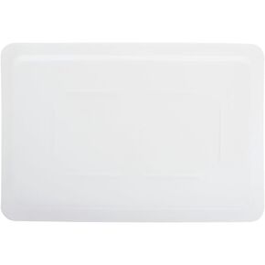 Food Box Lid 12" X 18" Poly White