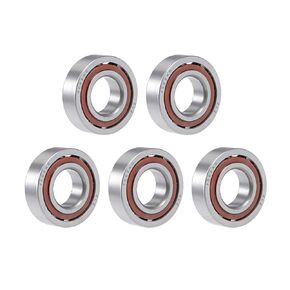 uxcell 7002AC Angular Contact Ball Bearing 15x32x9mm, Single Row, Open, 25° Contact Angle 5pcs