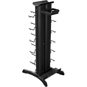 Body-Solid Accessory Stand (VDRA30) Multi-Use Storage Rack for Equipment, Accessories, and Resistance Bands - Wall-Mounted Gym Equipment Organizer with Racks