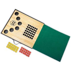 Wicked Big Sports Fore Across | Golf Putting Connect Four Style Game | Golf Putting Practice Accuracy Style Play with 26" Putting Green and 36 Golf Balls and Game Board | Portable and Easy Storage