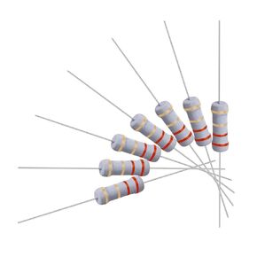 uxcell 100Pcs 2.2 Ohm Resistor, 1W 5% Tolerance Metal Oxide Film Resistors, Axial Lead, Flame Proof for DIY Electronic Projects and Experiments