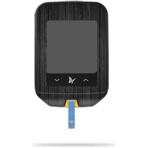 MightySkins Skin Compatible with Abbott Freestyle Precision Neo - Black Wood | Protective, Durable, and Unique Vinyl Decal wrap Cover | Easy to Apply, Remove, and Change Styles | Made in The USA