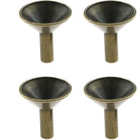 E-outstanding 4PCS 2X2.2cm Metal Backflow Incense Cones Holder Incense Cone Tray Base Rack Holder Incense Burner Incense Fragrance Accessories