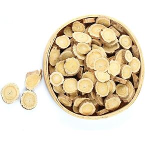Wild Astragalus Root Radix Astragali Huangqi Dried Round Slices Huangqi Astragalus Slices Organic Astragalus Root Radix Astragali Huang Qi Wild Dried Slices Huang Qi (1000 Grams /2.20 lbs)