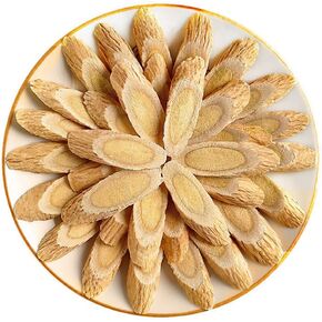 Astragalus Membranaceus Wild Astragalus Milkvetch Root Astragalus Tablets Beiqi Tablets Produced in Minxian County Astragalus Oblique Slices Agricultural Products Astragalus (500 Grams /1.10 lbs)