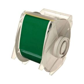 Brady 113124 GlobalMark 100' Length x 2.25" Width, B-595 Vinyl, Green Indoor/Outdoor Tape