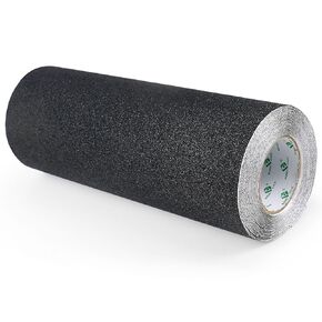BOMEI PACK Black Anti Slip Tape,Super Wdie,12 Inch x 33 Ft,Heavy Duty Grip Tape for Stairs, Tread Step, Indoor & Outdoor Use,Waterproof Stairs Non Skid Treads for Skateboard