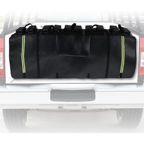 Trademark Innovations Tailgate Bike Pad, Bike Rack for Truck Pad, Bike Holder for Truck Fits Up to 5 Bikes with Reflective Strips