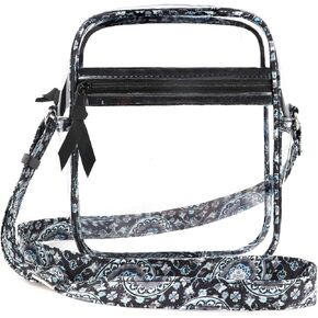 DONGGANGAJI Clear Crossbody Bag, Stadium Approved for Concerts,Clear Shoulder Bag Adjustable Strap With front pocket