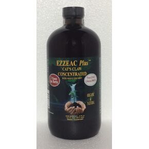 Ezzeac Plus Cat's Claw - Nature's Unique 16 oz. Concentrate- All Natural, Advanced Formula, Premium Herbal Tea - Dr. Brusch & R.Caisse RN