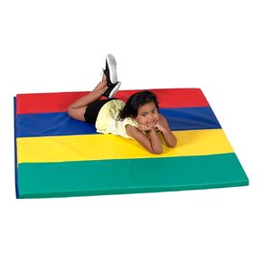 Rainbow Folding Gym Mat - 5'x10'