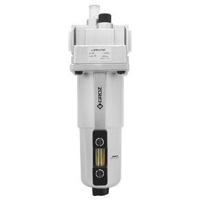 GROZ 1/2-inch NPT Standard Air Lubricator | Metal Bowl | 200 CFM Max Flow Rate | 290 PSI Max Pressure | Conforms to ISO 6301-1 (60282)