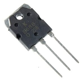 Horinktor 4pcs( 2pcs PNP 2SB688 and 2pcs NPN 2SD718) Silicon Power Transistors,TO-3P.