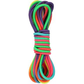 PATIKIL Chinese Jump Rope Colorful Stretch Skip Rope Chinese Elastic Rope Ankle Jumping Rope