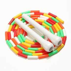 Beaded Kids Jump Rope - Adjustable Skipping Jump Rope for Kids - Durable Shatterproof Beads - Lightweight & Tangle-Free Exercise Training Jump Rope Kids