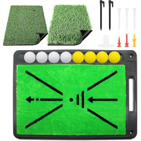 بساط ضرب الجولف من Magicorange، بساط تدريب الجولف لكشف ردود الفعل على مسار التأرجح، بساط تدريب الجولف للمنزل/الداخلي/الخارجي in Kuwait
