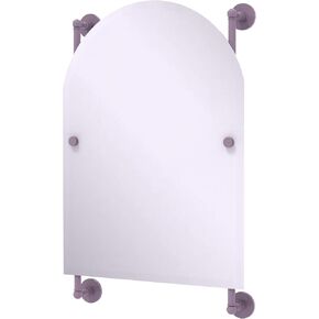 Allied Brass P1000-27-94-LVN Prestige Skyline Collection Arched Top Frameless Rail Mounted Mirror, Lavender in Saudi Arabia
