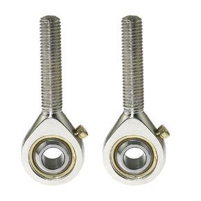 2PCS 5/16-inch Rod End Bearings Bore Pre-Lubricated Bearings Male Thread Right Hand
