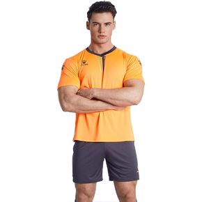 KELME Men Custom Quick Dry Soccer Jerseys Sport Team Training Uniform, Youth Shirts and Shorts Set, Indoor Turf Soccer Outfit