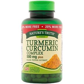 Nature's Truth Turmeric Curcumin Complex 500 mg Plus Black Pepper Extract, 12... - Buy Packs and Save (Pack of 2)