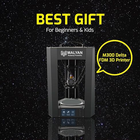 طابعة M300 Mini 3D - طابعات FDM ثلاثية الأبعاد مجمعة بالكامل للأطفال والمبتدئين، طابعة FDM صغيرة ثلاثية الأبعاد للاستخدام المنزلي، حجم الطباعة 100*φ100 مم in Saudi Arabia