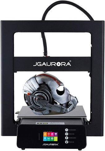 طابعة JGAURORA ثلاثية الأبعاد A5S إطار معدني مطور مقاس كبير 305x305x320 مللي متر خيوط ينفد الكشف عن استئناف الطباعة 110 فولت قابس أمريكي in Saudi Arabia